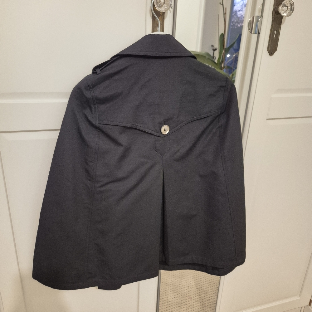 BCBG MAXAZRIA Dominique Cape Dark Navy size XS - Picture 6 of 14